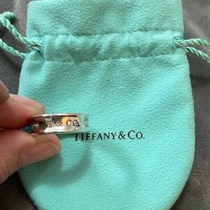 Tiffany & Co ring silver. Authentic